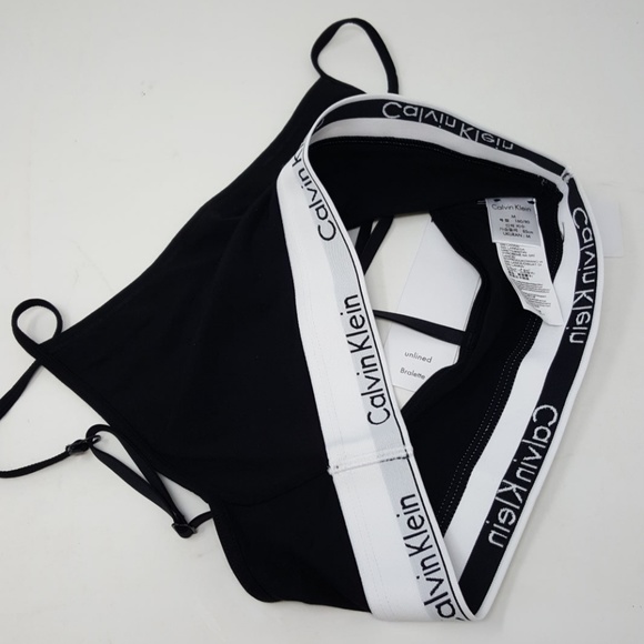 Calvin Klein Skinny Strap Bralette - Picture 3 of 6